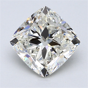 Picture of 2.54 Carats, Cushion Diamond with  Cut, K Color, VS1 Clarity and Certified by GIA