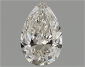Natural Diamond 0.71 Carats, Pear with  Cut, J Color, VVS1 Clarity and Certified by GIA