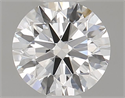 Diamante Natural 0.44 quilates, Redondo , Color E, claridad VVS1 y certificado GIA