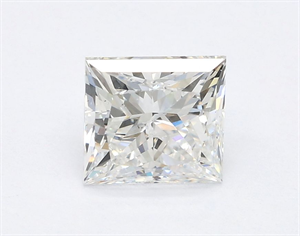 Picture of Natural Diamond 0.90 Carats, Princess with  Cut, G Color, I1 Clarity and Certified by GIA