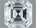 Natural Diamond 1.00 Carats, Asscher with  Cut, G Color, VS1 Clarity and Certified by IGI