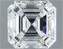 Natural Diamond 1.00 Carats, Asscher with  Cut, G Color, VS1 Clarity and Certified by IGI