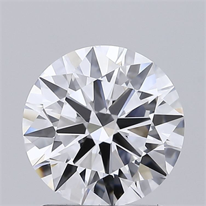 Picture of Lab Grown Diamond 1.53 Carats, Round with Ideal Cut, D Color, VS1 Clarity and Certified by IGI