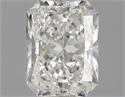 Natural Diamond 0.50 Carats, Radiant with  Cut, G Color, VVS2 Clarity and Certified by GIA