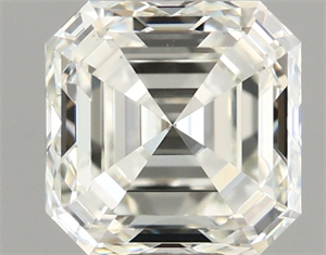 Picture of Natural Diamond 1.01 Carats, Asscher with  Cut, I Color, VS1 Clarity and Certified by IGI
