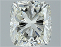 Natural Diamond 0.90 Carats, Cushion with  Cut, J Color, VS1 Clarity and Certified by GIA