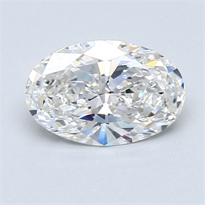 Picture of 1.20 Carats, Oval Diamond with  Cut, E Color, VS2 Clarity and Certified by GIA
