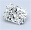 2.51 quilates, Radiante Diamante , Color H, claridad SI1 y certificado por GIA