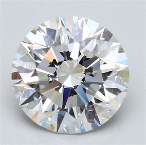 Picture of 3.03 Carats, Round Diamond with Excellent Cut, G Color, SI1 Clarity and Certified by GIA