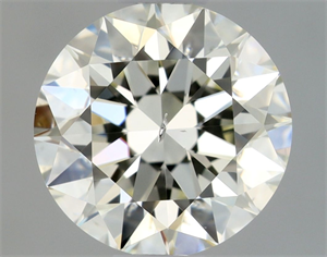 Foto Diamante Natural 0.80 quilates, Redondo , Color K, claridad SI2 y certificado GIA de