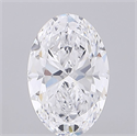 Natural Diamond 5.01 Carats, Oval with  Cut, D Color, VS2 Clarity and Certified by GIA