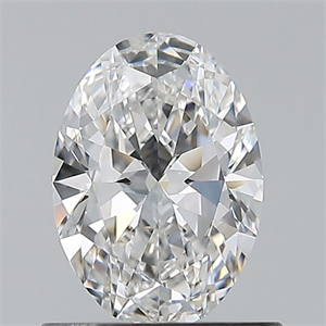 Picture of Natural Diamond 0.70 Carats, Oval with  Cut, E Color, VVS1 Clarity and Certified by GIA