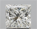 Diamante Natural 1.30 quilates, Princesa , Color I, claridad VS1 y certificado GIA