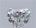 Natural Diamond 0.30 Carats, Heart with  Cut, D Color, VS1 Clarity and Certified by GIA