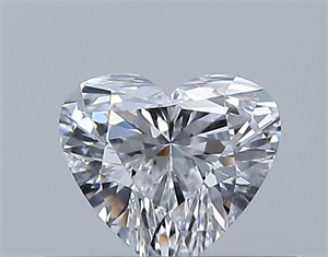 Picture of Natural Diamond 0.30 Carats, Heart with  Cut, D Color, VS1 Clarity and Certified by GIA