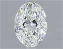 Diamante Natural 0.70 quilates, Ovalado , Color G, claridad VVS1 y certificado GIA