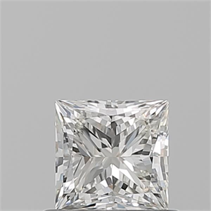 Picture of Natural Diamond 0.70 Carats, Princess with  Cut, K Color, VVS2 Clarity and Certified by GIA