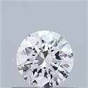 Diamante Natural 0.50 quilates, Redondo , Color J, claridad VS1 y certificado GIA