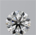 Natural Diamond 3.02 Carats, Round with Very Good Cut, H Color, SI2 Clarity and Certified by GIA