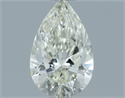 Natural Diamond 0.71 Carats, Pear with  Cut, J Color, IF Clarity and Certified by IGI