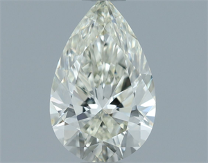 Picture of Natural Diamond 0.71 Carats, Pear with  Cut, J Color, IF Clarity and Certified by IGI
