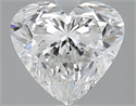 Natural Diamond 3.01 Carats, Heart with  Cut, G Color, VS2 Clarity and Certified by GIA