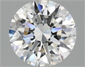 Del inventario de diamantes de laboratorio, 2.02 quilates, Redondo , Color E, claridad VVS2 y certificado IGI