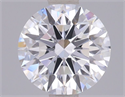 Lab Grown Diamond 1.41 Carats, Round with Ideal Cut, D Color, VVS2 Clarity and Certified by IGI