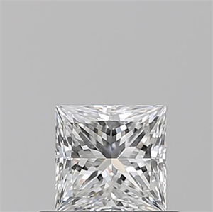 Foto Diamante Natural 0.51 quilates, Princesa , Color E, claridad VS1 y certificado GIA de