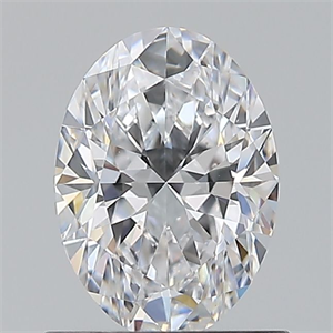 Picture of Natural Diamond 0.80 Carats, Oval with  Cut, D Color, VS2 Clarity and Certified by GIA