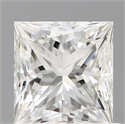 Diamante Natural 0.61 quilates, Princesa , Color H, claridad VVS1 y certificado GIA