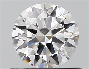 Foto Diamante Natural 0.56 quilates, Redondo , Color D, claridad SI1 y certificado GIA de