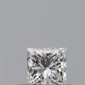 Picture of Natural Diamond 0.23 Carats, Princess with  Cut, F Color, VS1 Clarity and Certified by GIA