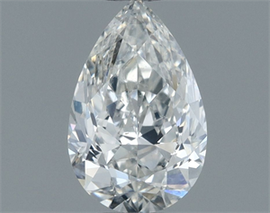 Foto Diamante Natural 0.51 quilates, De pera , Color H, claridad SI2 y certificado GIA de
