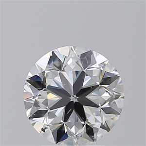 Foto Diamante Natural 2.52 quilates, Redondo , Color F, claridad SI1 y certificado GIA de