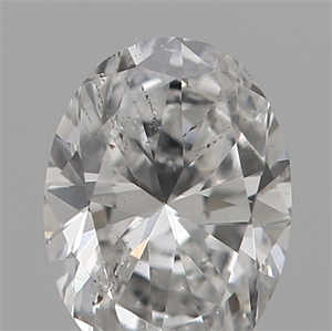 Picture of Natural Diamond 0.25 Carats, Oval with  Cut, F Color, SI2 Clarity and Certified by IGI