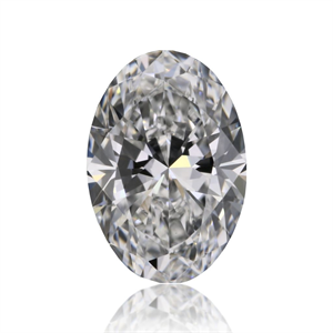 Picture of Natural Diamond 0.44 Carats, Oval with  Cut, F Color, VVS2 Clarity and Certified by GIA