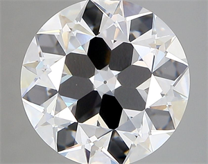 Picture of Lab Grown Diamond 3.58 Carats, Round with Very Good Cut, D Color, VS1 Clarity and Certified by IGI