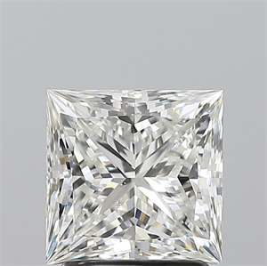 Picture of Natural Diamond 2.01 Carats, Princess with  Cut, I Color, SI1 Clarity and Certified by GIA