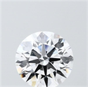 Lab Grown Diamond 1.51 Carats, Round with Ideal Cut, E Color, VVS2 Clarity and Certified by IGI