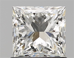 Picture of Natural Diamond 1.00 Carats, Princess with  Cut, J Color, VVS2 Clarity and Certified by GIA