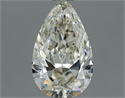 Diamante Natural 0.71 quilates, De pera , Color J, claridad VVS1 y certificado IGI