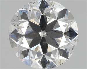 Foto Diamante Natural 0.90 quilates, Redondo , Color D, claridad SI2 y certificado HRD de
