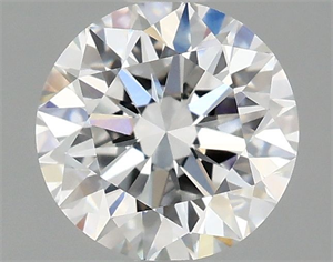 Picture of Lab Grown Diamond 0.97 Carats, Round with Excellent Cut, E Color, VVS2 Clarity and Certified by IGI