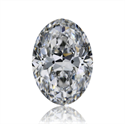 Natural Diamond 4.01 Carats, Oval with  Cut, D Color, FL Clarity and Certified by GIA