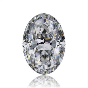 Picture of Natural Diamond 4.01 Carats, Oval with  Cut, D Color, FL Clarity and Certified by GIA