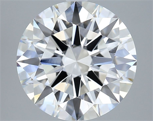 Picture of Lab Grown Diamond 5.02 Carats, Round with Ideal Cut, F Color, VVS1 Clarity and Certified by IGI