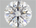 Del inventario de diamantes de laboratorio, 2.50 quilates, Redondo , Color E, claridad VS1 y certificado IGI