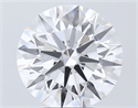 Lab Grown Diamond 6.25 Carats, Round with Ideal Cut, E Color, VVS2 Clarity and Certified by IGI
