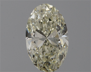 Picture of Natural Diamond 1.11 Carats, Oval with  Cut, L Color, SI2 Clarity and Certified by GIA